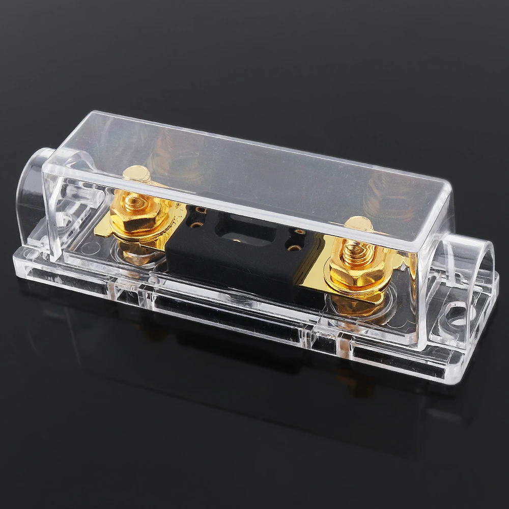 

Dustproof and Waterproof 1 In 1 Ways Out 100A Car Audio Power Fuse Holder Fuse Box for Most Cars