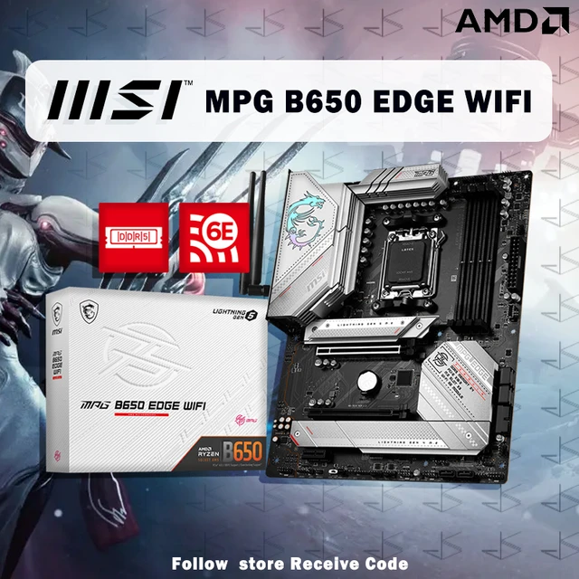 Carte Mère MSI MPG B650I EDGE WIFI iTX AM5 DDR5 USB3.2 M.2