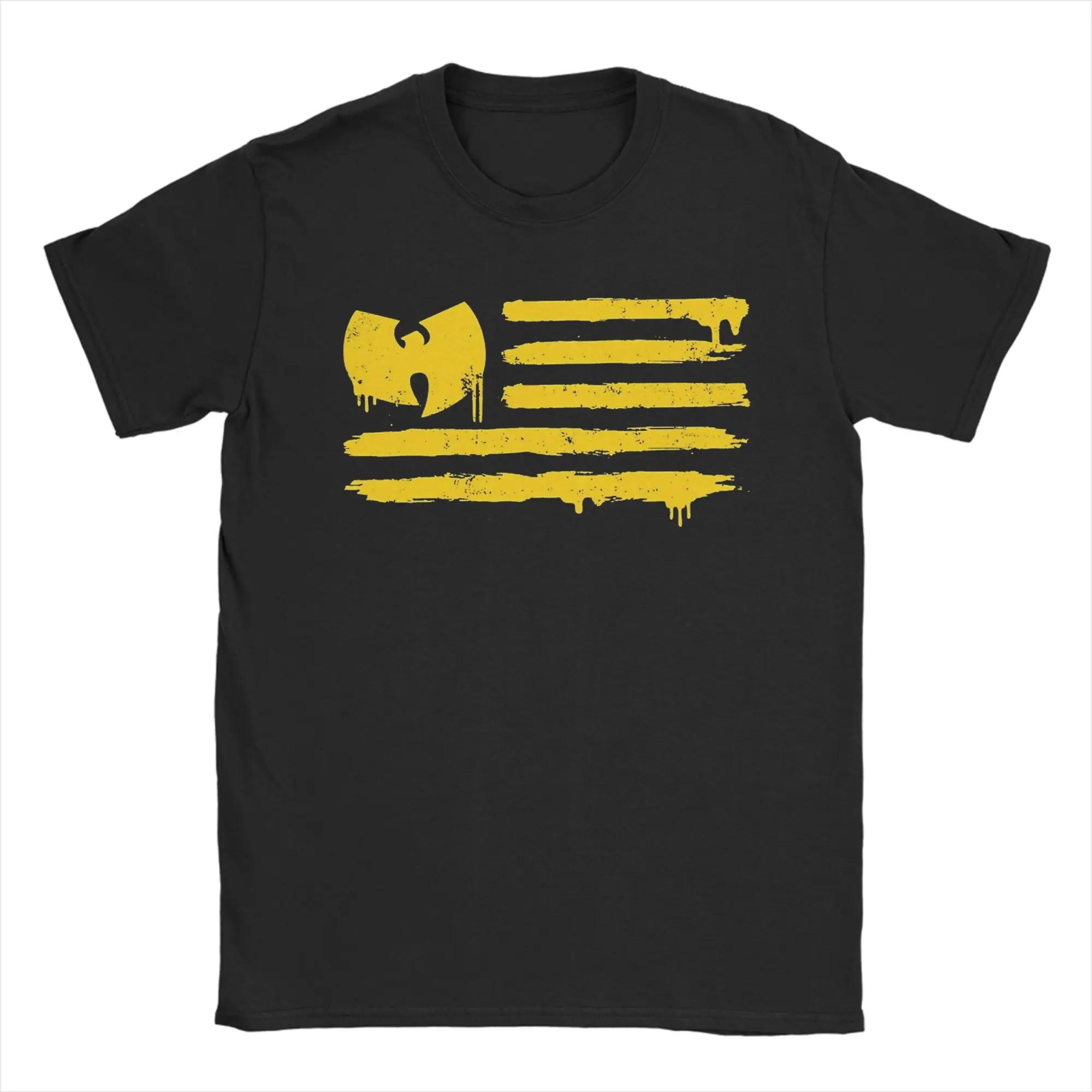 Herren-T-Shirt, legendäre Rap-Gruppe Wu Tang Clan, lustige T-Shirts aus 100 % Baumwolle, kurzärmeliges T-Shirt mit Rundhalsausschnitt, Kleidung für Partys