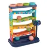 1 Set Brain Game Hand-eye Coordination Track Toys Exercise Hand Strength Pound Ball Educational Toys Toddler Toys 4