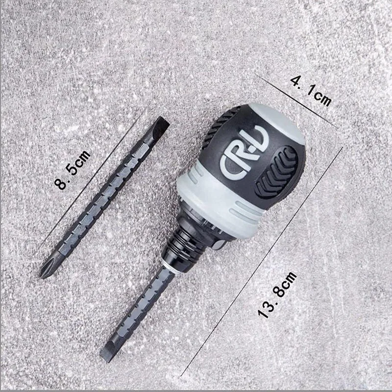 Screwdriver Dual-Purpose Screwdriver Portable Dual Use Ratchet For Household Appliance