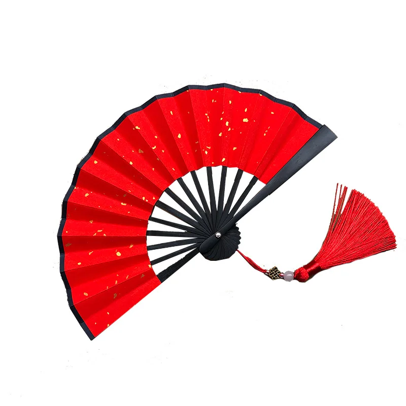 4 Inch Mini Folding Fan Portable DIY Painting Children'S Fan  Ancient Style Held Dance Fans Party Wedding Summer Fan Accessories