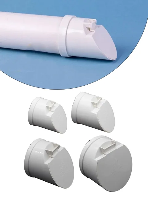 Scarico A Pavimento In PVC Anti Odore | Diametro 110mm | Per Balconi, Giardini E Tubi Di Drenaggio