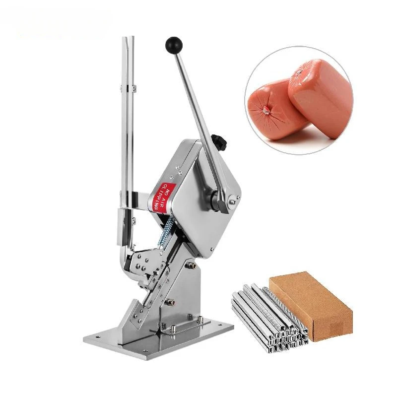 

Clipper Manual Plastic Bag Clipping Maker Strapping Machine for Supermarkets Bakeries Meat Packing Tools