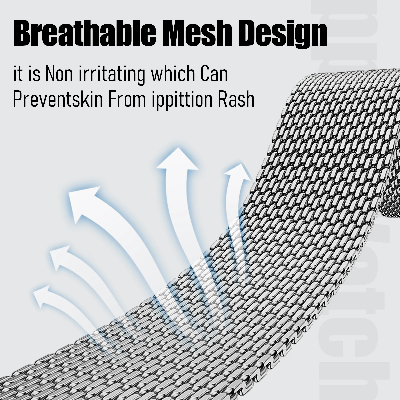 Elegant Magnetic Stainless Steel Milanese Bracelet