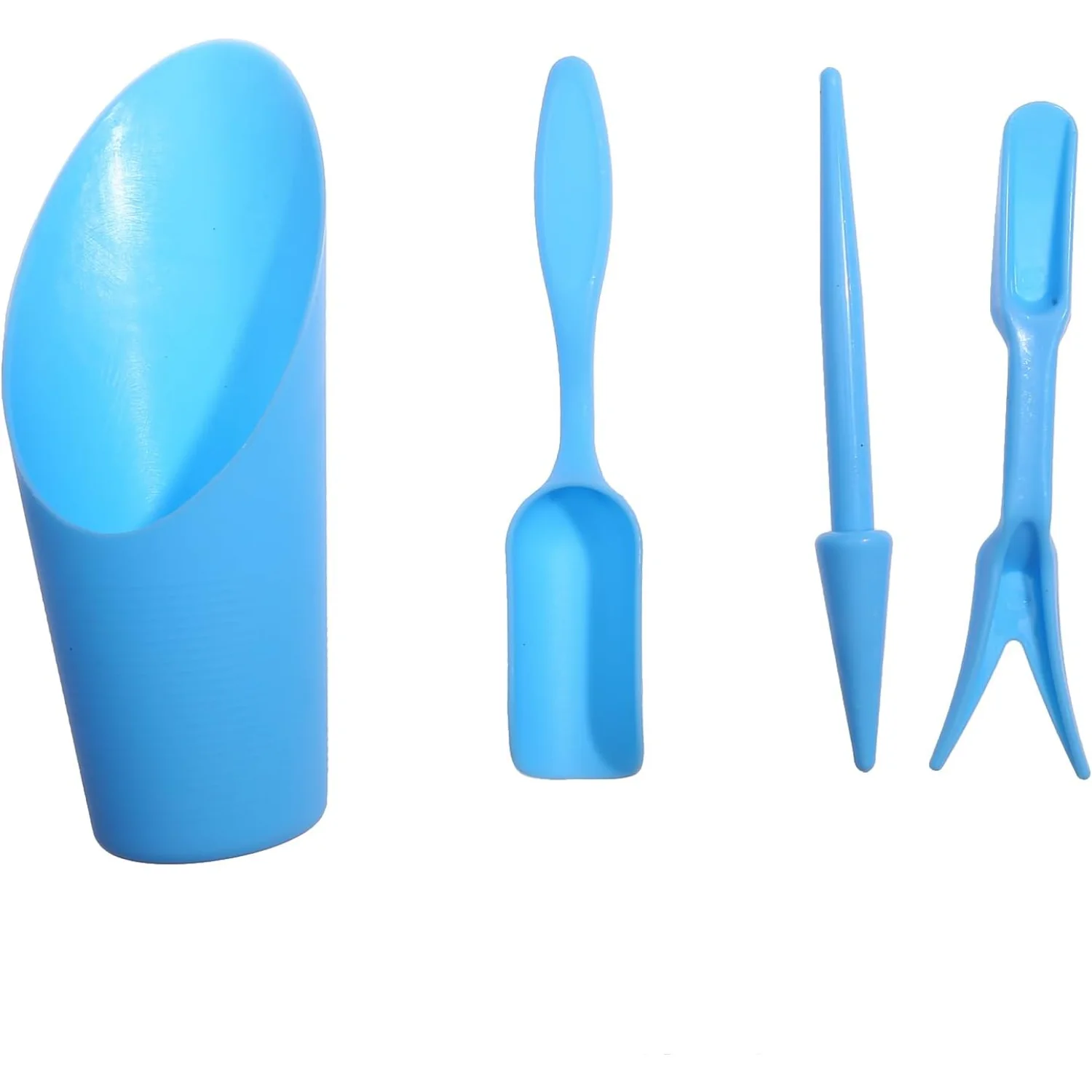 Meoliny Succulent Planting Tools Shovel Bucket Spoon Garden Plant Soil Spoon for Flower Digging,Black