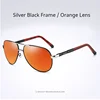 Silver Frame- Orange