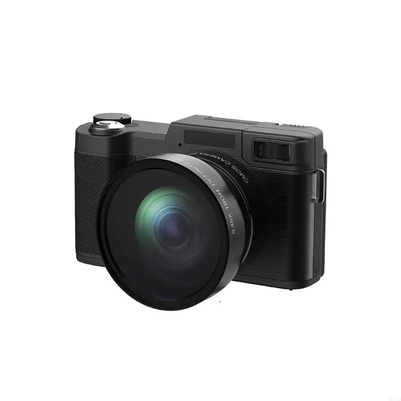 K1AB 4K Digital Camera Photo Camera 16X Digital Point Screen Wide 3inch IPS Screen for Photography