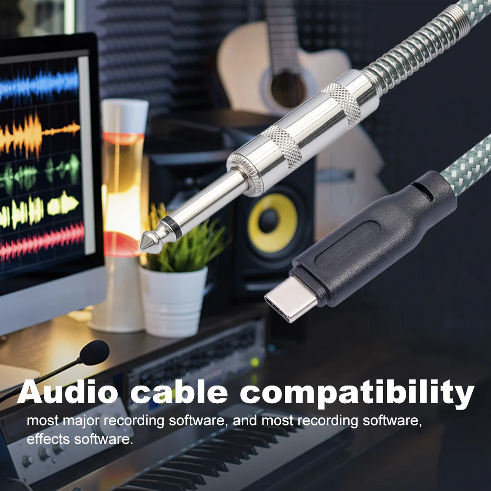  15 ø   ̺,  뿡 C Ÿ  ̺, TS USB-C, 1, 2, 3, 5M, 6.35mm, 1/4 ġ, 6.35mm, 1/4 ġ