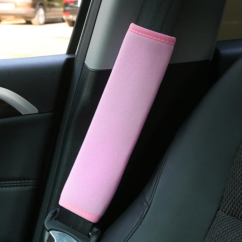 2pcs Car Seat Belt Covers Car Accessories Plush Car Safety Belt Pad Shoulder Pad Soft Seat Belt For Adults Accessories Interior 6