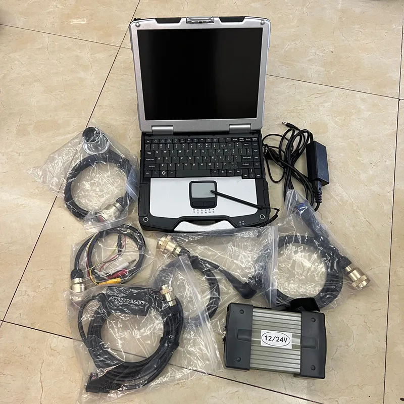 MB Star C3 Super MB Star Diagnostic Full Set of Cables with Software SSD in CF-31 Toughbook Ready To Use