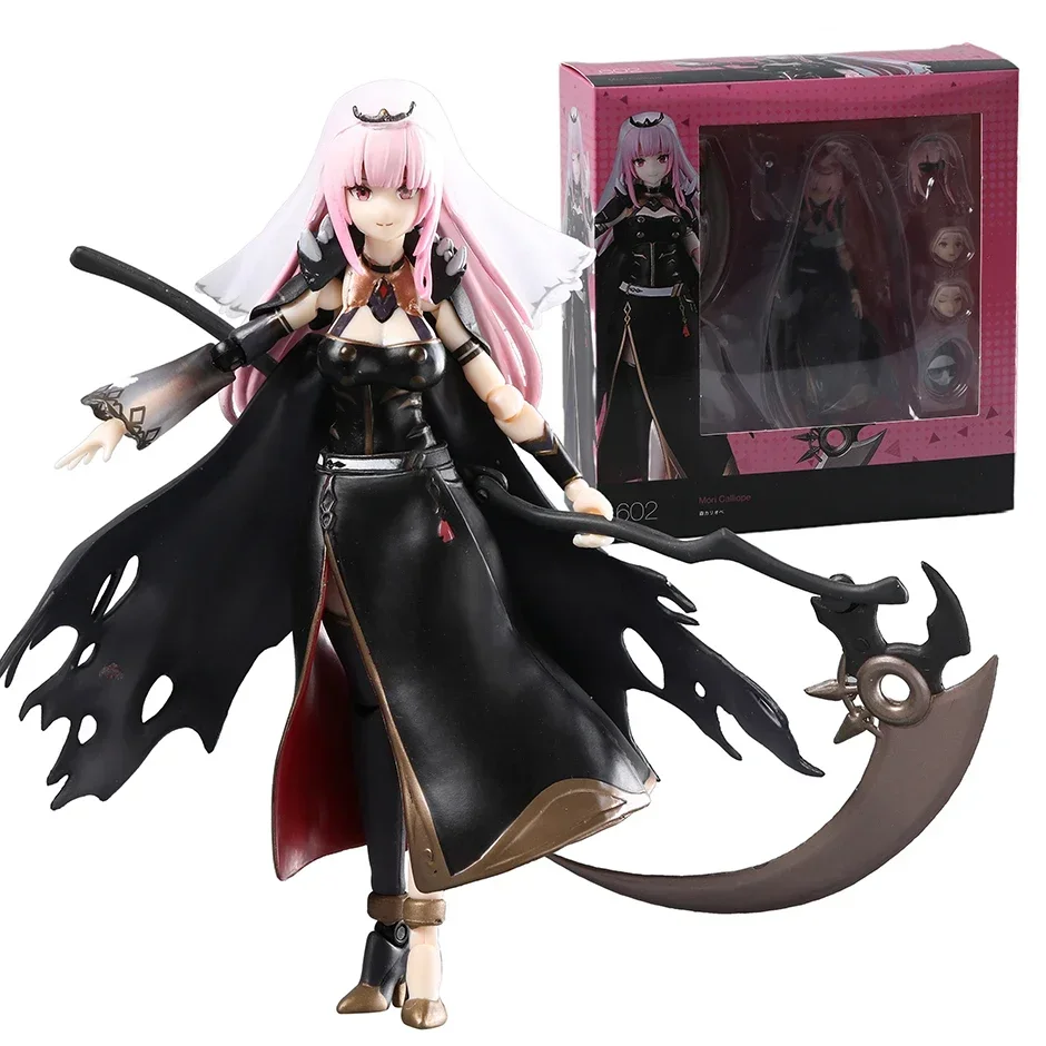 figma 602 Mori Calliope Action Figure Hand Made Toy