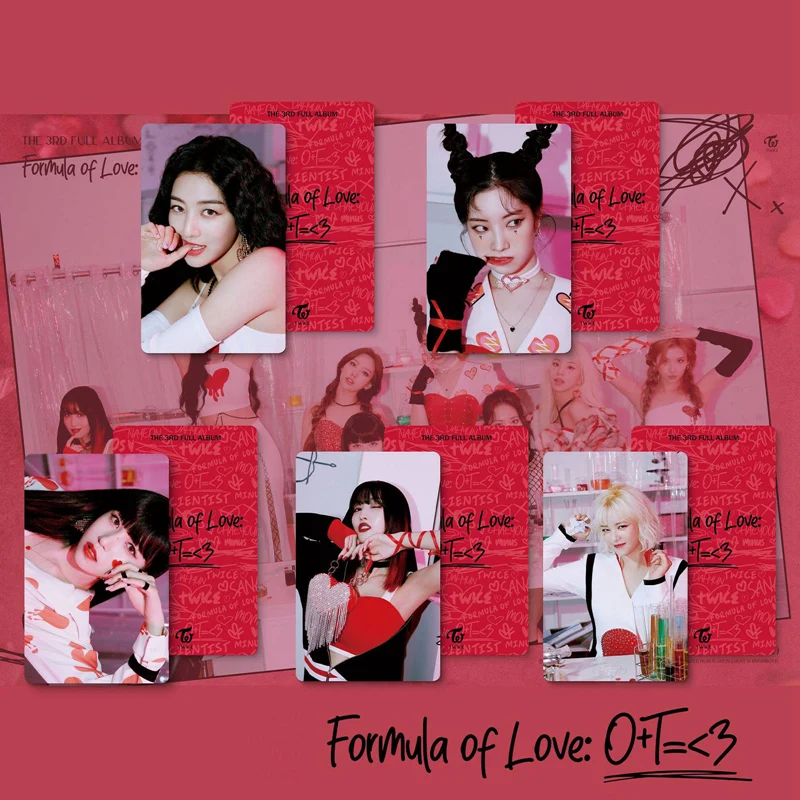 Kpop TWICE Mini Photo Album Formula of Love O+T=3 High quality HD Print  Photo K-pop TWICE