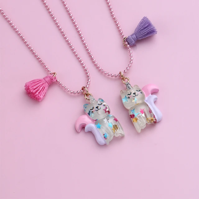 2pcs Bff Unicorn Pendant Necklace, Trendy Jewelry Gift For Best Friends,  Magnet Necklaces Sets For Girls | Bff necklaces, Friend necklaces, Best friend  necklaces