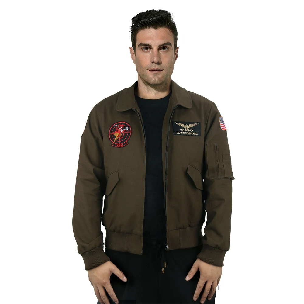 Maverick Cotton Aviator Jacket