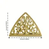 1pc Metal Arabic Text Napkin Holder, Can Be Matched With Square, Rectangular Napkin, Suitable for Dining Table, Kitchen, Wedding 3