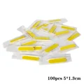 100pcs 5cm yellow
