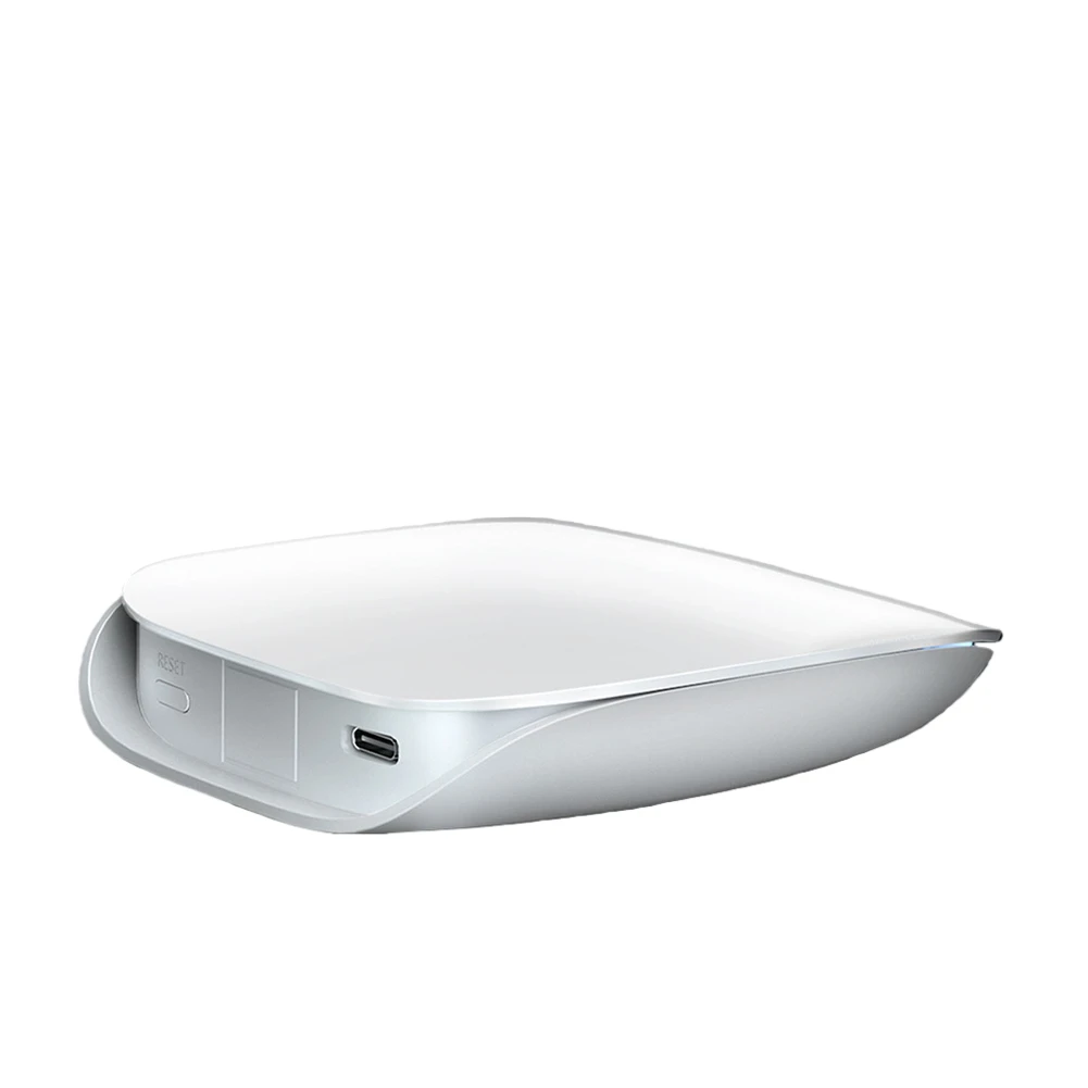 Tuya용 듀얼 연결 홈 허브 Zigbee 및 호환 장치용 간편한 무케이블 설치 및 앱 제어