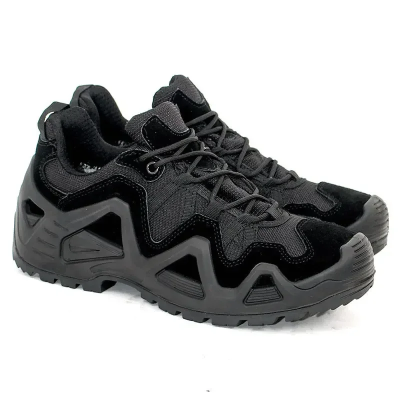 Fans Outdoor Mens Hunting Hiking Tactical Desert Boots Male Field Hunting Hiking Climbing Training  Non-slip Sports Shoes 3