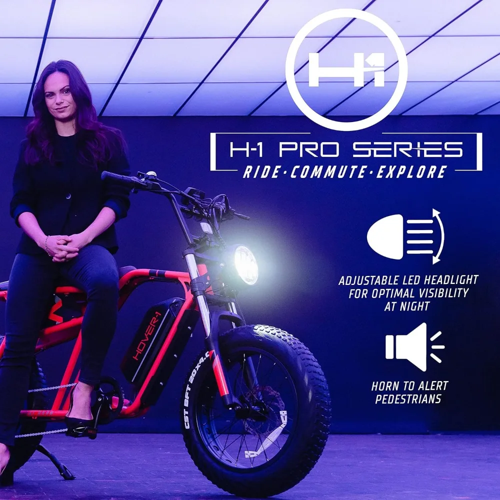 Pro Series Altai R500 Electric Bicycle with 28 mph Max Speed, 750W Motor
