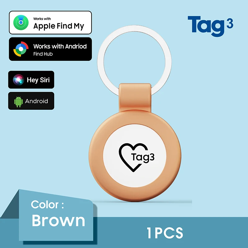 Universal Smart Tracker Tag for Pets, Keys, and Luggage - GPS-Powered Anti-Loss Solution