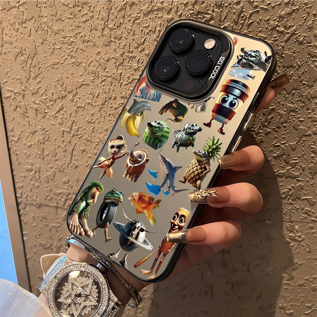 Abstract ITALIAN BRAINROT Matte Phone Case - New Stylish Protective Cover
