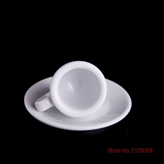 Nambe Skye Collection Espresso Cups with Saucer, Set of 4 Espresso