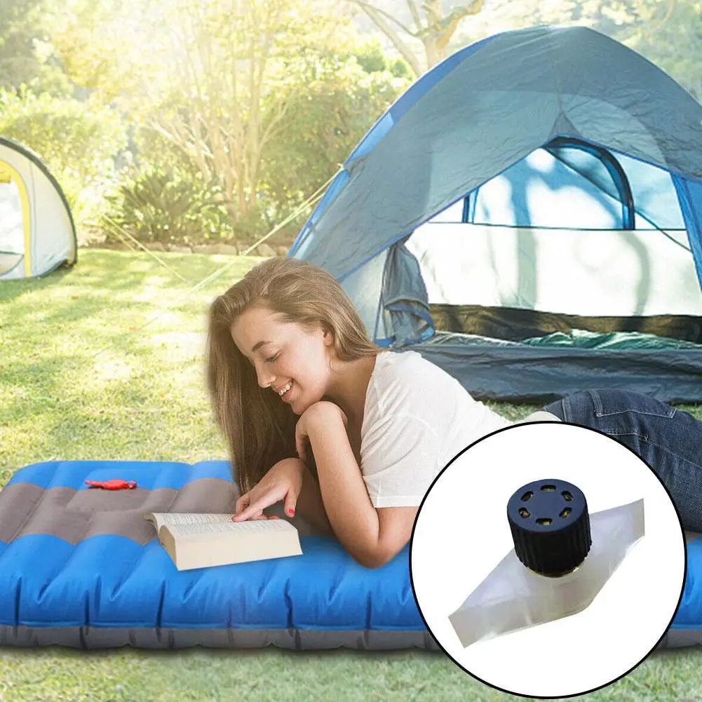 Outdoor Camping Inflatable Mattress Copper Air Nozzle Inflatable Cushion Gas Nozzle Car Sleeping Bed Mat Valve outdoor camping mattress