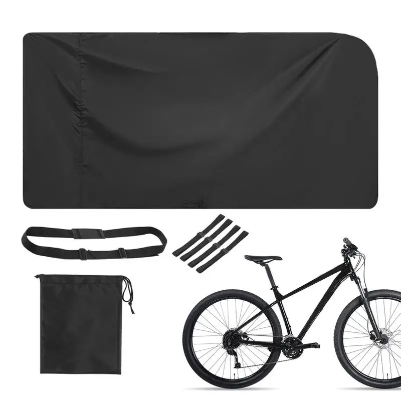 

Пылезащитный чехол для велосипеда, 27,5 дюйма, легкий, 420D, чехол для велосипеда для наружного хранения, ветрозащитный чехол для горного велосипеда, чехол для автомобиля