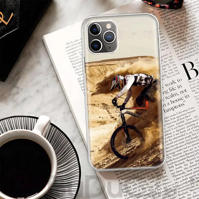 Premium Customized Mountain Bike Art Phone Case with Enhanced Protection