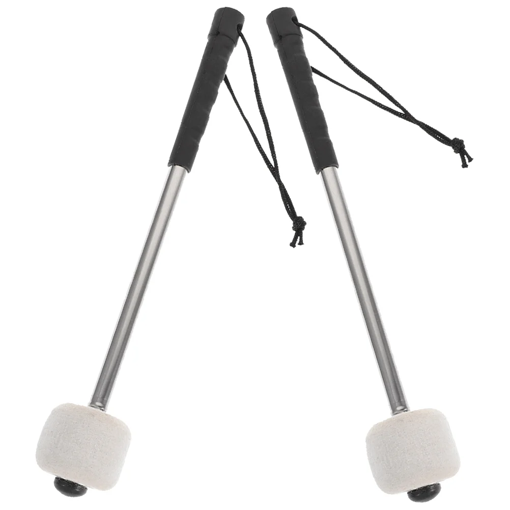 

2 Pcs Drumstick Performance Drumsticks Electronic Accessories Percussion Bass Practical Replacement