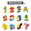 500g/bag Kawaii Big Size Creative Building Blocks Set Colorful Classic Basic Silde Bricks DIY Toys For Kids Baby Christmas Gift 2