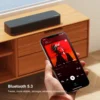 ULTIMEA Peak Power 120W, 2.1ch Sound Bar for TV, All-in-One PC Soundbar, Built-in Subwoofer, APP Control,Solo B30 Pro Series 6