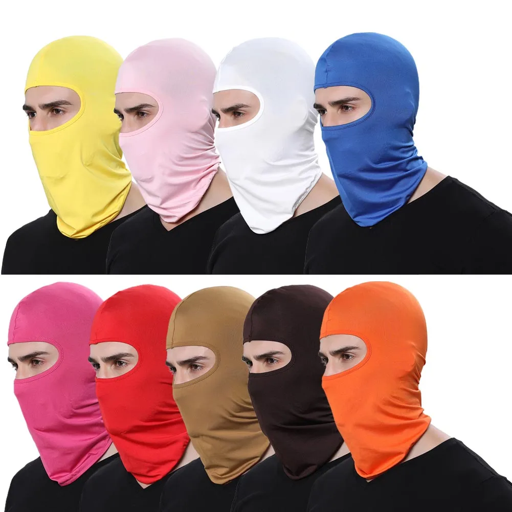 Cycling Face Masks Thermal Balaclava Mask Cycling Hat Riding Hood Helmet For Outdoor Sports Riding Mask Hood Bandana