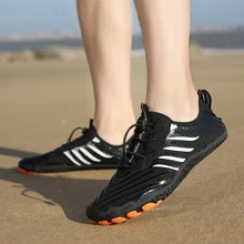 

Men Women Comfortable Breathable Beach Seaside Wading Shoes Quick Dry Barefoot Water Shoes Trekking Upstream Surfing Aqua Shoe