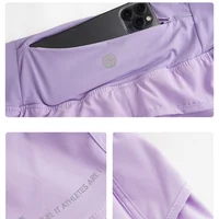 DRUR Yoga Shorts Women Summer Fake Two Piece High Waist Loose Gym Shorts With Pocket Ladies Lightweight Fitness Running Clothes - Image 6