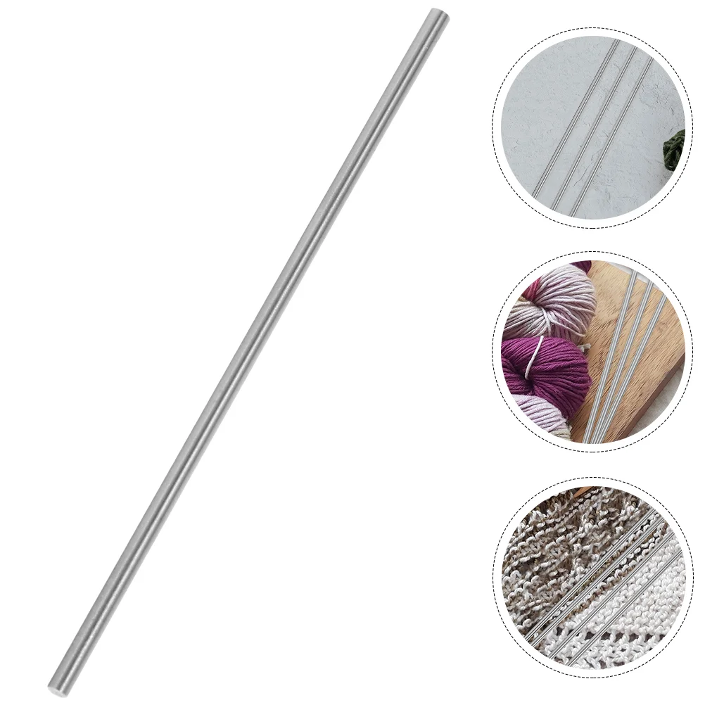 

4 Pcs Stainless Steel Rod Pin Blocking Board Pegs Crocheting Tools Knitting Needles Pins Essentials Kit Supplies