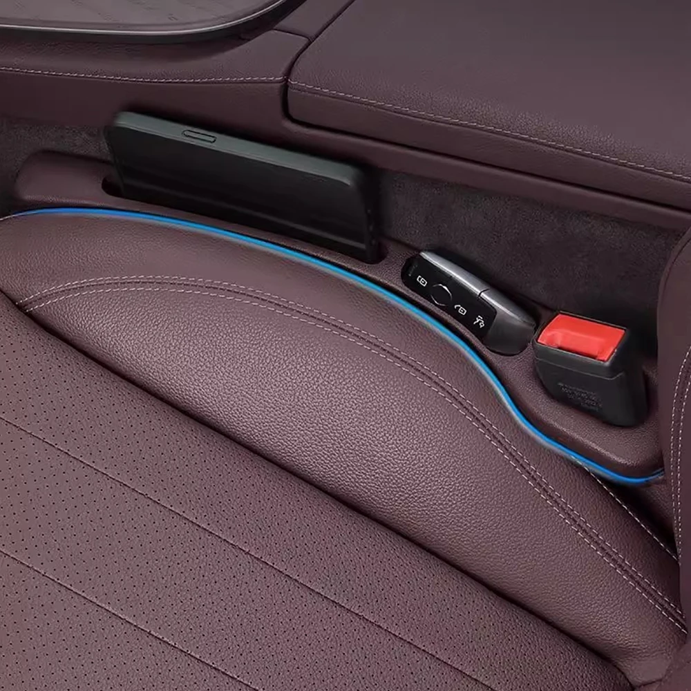 1 Paar universelle Autos itz lücke Stecker Streifen Seiten naht Auto Spalt füller auslaufs icher Auto Sitz lücke Lagerung Organizer Innendekoration – Detail 8