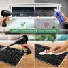 Electric Air Duster Air Blower for Computer Handheld Cordless Computer Duster Blower for Keyboard Laptop Electronics Cleaning 4