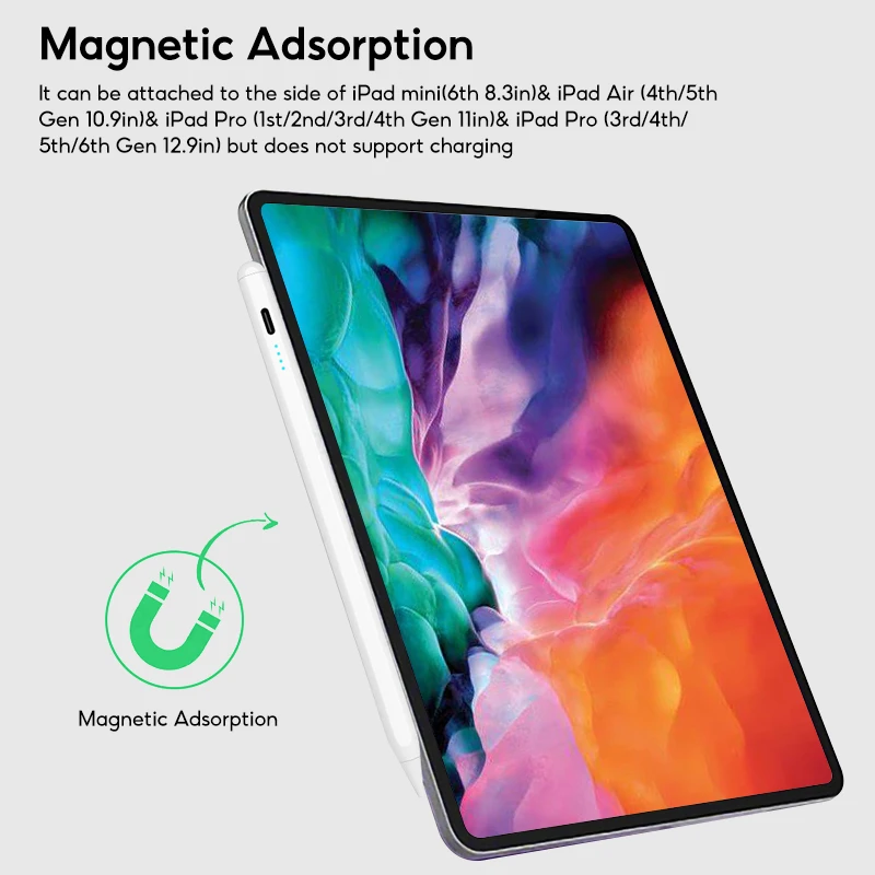 TBTIC Ȱ 뷮  ŸϷ   ( ź  ) IPad Air 4 5th 10th Pro12.9 9th 8th 7th 6th Mini 6 5 Gen