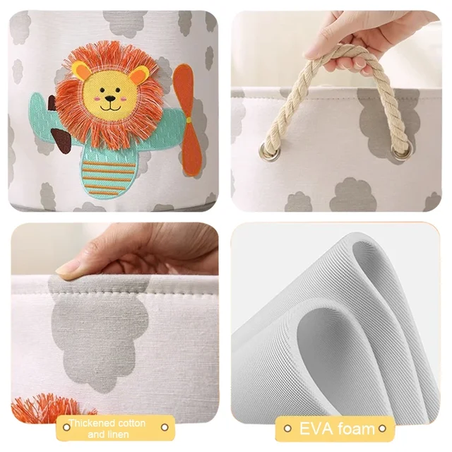 Folding Linen Storage Basket 6