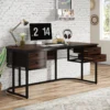 Tribesigns 63-Inch Executive Desk with 4 Drawers, Large Office Desk Computer Desk, Business Furniture Desk Workstation 2