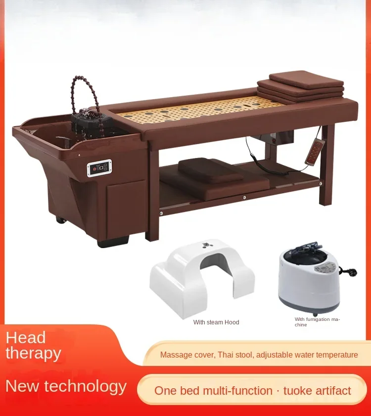 

Shampoo Chair Hair Saloon Dedicated Hair Salon Fumigation with Water Heater Smokeless Moxibustion