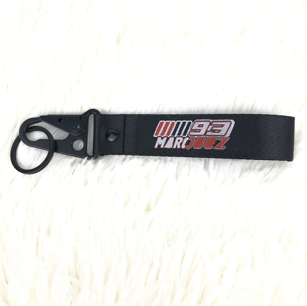 Braccialetto Moto Portachiavi Portachiavi Tag Portachiavi Per Vr46 Marquez 93 Honda Moto Offical Fan Gadget Accessori Uomo Cordino