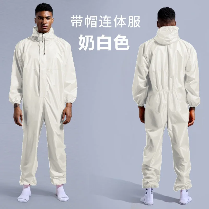 Protective Suit Hat Waterproof Dustproof Rainproof Outdoor Fishing Suit fishing suit