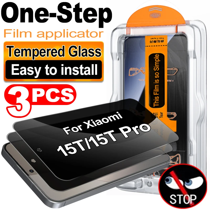 Ultra HD Anti-Spy Tempered Glass Privacy Screen Protector with Easy Installation