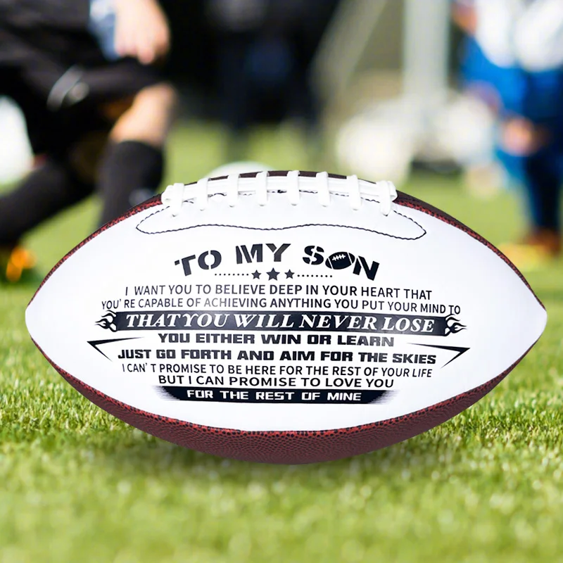 1pc Standard American Football For Outdoor Training And Recreational Play With Official Standard Size ，Size 9 Rugby ,Birthday An