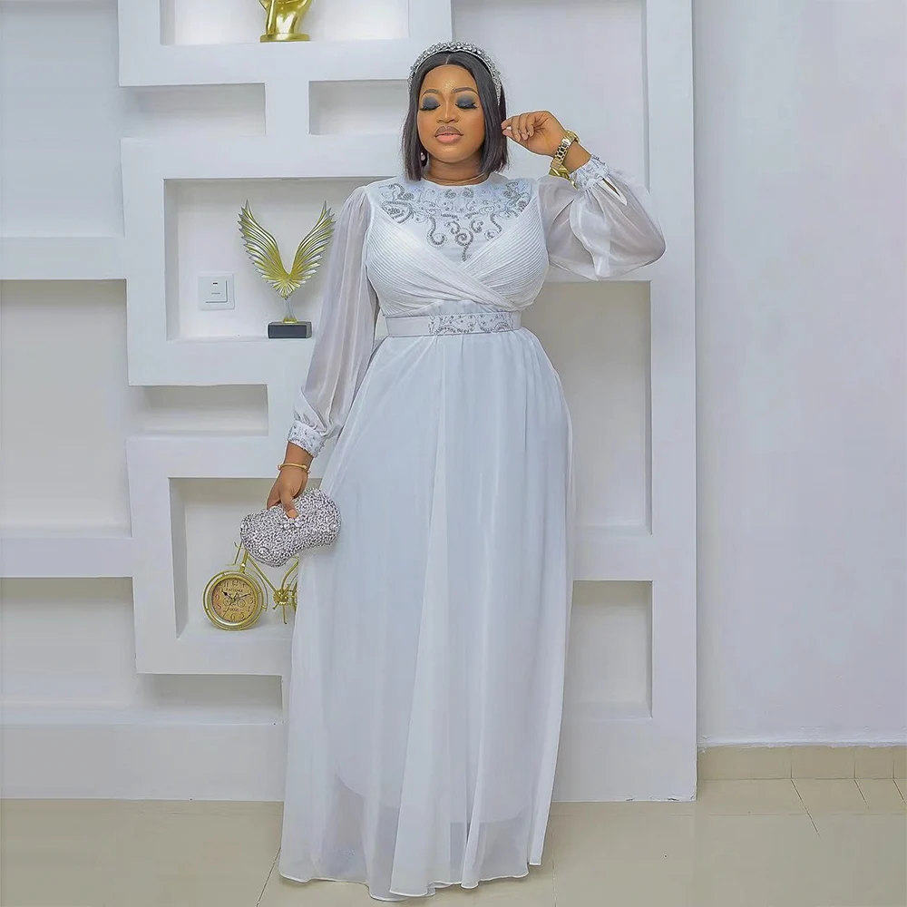 

Abaya Dubai Turkey Islam Kaftan Muslim Party Long Dress African Evening Dresses for Women Robe Arabe Musulman Djellaba Femme