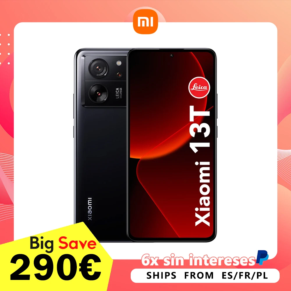Smartfon Xiaomi 13T 5G 8GB/256GB z EU za $309.34 / ~1246zł