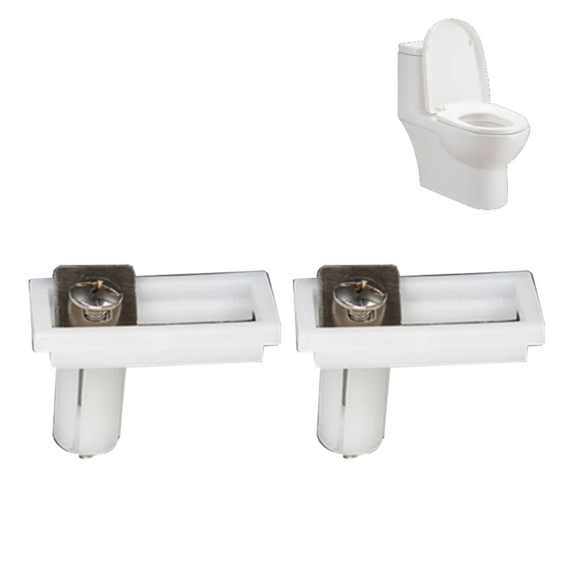 2 Pcs Universal Toilet Lid Screw Toilet Seat Fixing Screwbolts Expansion Screw Kit Toilet Connector Nuts Accessories 4